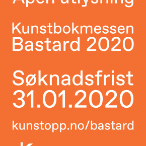 Åpen utlysning for Kunstbokmessen Bastard 2020