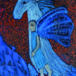 "Villfaren drøm – Dyrets øye" av Anne Kampmann og "Same Sun" av Tor-Finn Malum Fitje